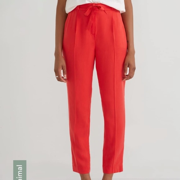 🚨Deal Alert 🚨 Frank & Oak Trousers Sz 12 Rorange ADORABLE - Picture 1 of 5